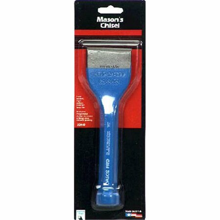 DASCO PRODUCTS 2 -.25in. x 7-.50in. Masons Chisel 334-0 21257